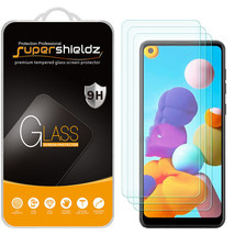 3-Pack Tempered Glass Screen Protector For Samsung Galaxy A21 - £14.94 GBP