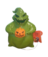 Nightmare Before Christmas Oogie Boogie Fiber Optic Light Blow Mold Figu... - $24.75