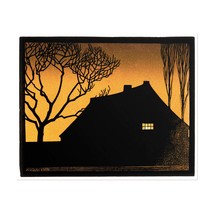 Julie De Graag - Winter Evening (Giclée Art Print) - £5.68 GBP+