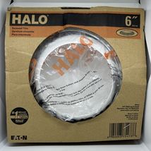 Halo 6100WB 6" Recessed Ceiling Light Fixture Trim White Aluminum Baffle... - $11.87