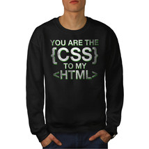Wellcoda Programmer Geek Mens Sweatshirt, CSS HTML Casual Pullover Jumper - £24.11 GBP+