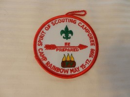 Camp Rainbow Three Fires Council Spirit of Scouting Camporee 1998 Pocket... - £15.72 GBP