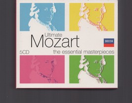 Ultimate Mozart / The Essential Masterpieces / 5 CD Box Set / Classical - £9.74 GBP