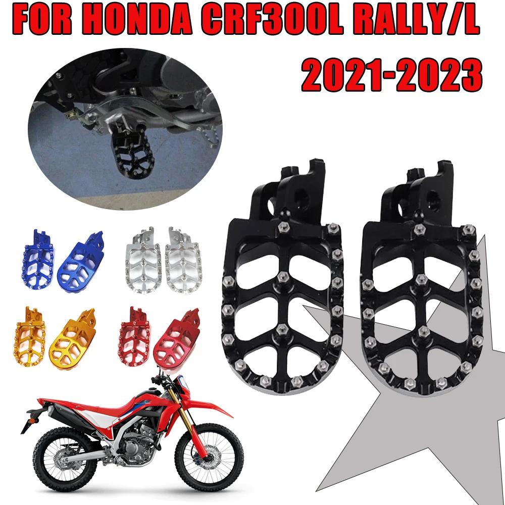 Motorcycle Accessories Footrest Footpeg Foot Pegs Foot Pedals For Honda ... - $37.03+