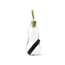 Black + Blum Charcoal Filter Water Bottle with Lime Tag, Clear  - £20.85 GBP