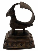 Antique Indian Brass Foot Scrubber-Vajri L-19th Century - £93.08 GBP