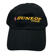 Dunlop Tires Hook &amp; Loop Adjustable Hat Trucker Cap Unisex Black - $13.10