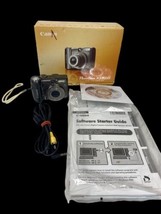 Canon PowerShot A590 IS 8.0mp Gray Digital Camera 4X Optical Zoom Parts *Read* - $37.04