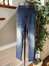 Lee Heritage Women&#39;s Blue Denim Cotton Slim Fit Skinny Ankle Jeans Pant Size 20M - £21.23 GBP