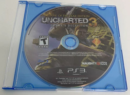 Uncharted 3: Drake&#39;s Deception DISC ONLY Sony Playstation 3 PS3 - £3.17 GBP