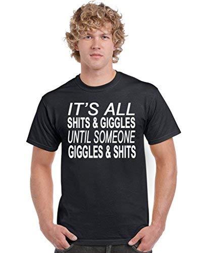 Shits and Giggles Funny T-Shirt by StickerDad - $13.85
