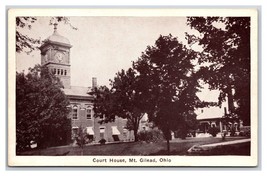 Morrow County Court House Mt Gilead Ohio OH UNP DB Postcard H28 - £11.65 GBP