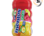 2x Bottles Mentos Pure Fresh Tropical Fruit Lime Chewing Gum | 50 Pieces... - $15.75