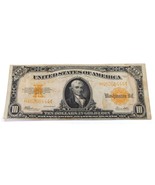 Serie Del 1922 Certificato D&#39;Oro Da $10 In Condizioni Molto Buone VF Fr ... - €316,64 EUR