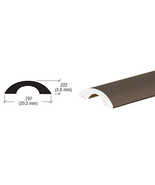 CRL Oil Rubbed Bronze Frameless Shower Door Half-Round Threshold - 31 in... - $368.14 MXN