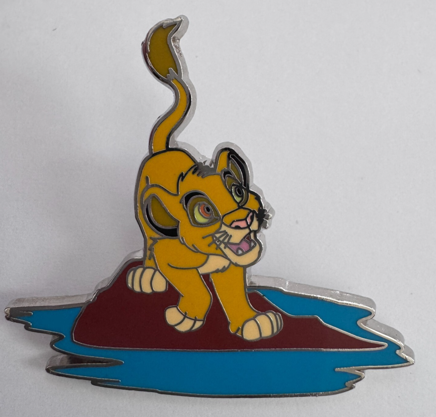 Disney 2014 Simba Pin Storybook Night Mystery WDW DLR Lion King Tail Water - $9.85