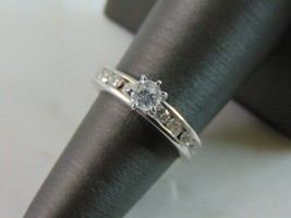Womens Vintage Estate Platinum Diamond Ring, 7.0g E3372 - £751.65 GBP