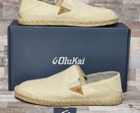 OluKai Shoes Womens 9 Kaula Paa Kapa Casual Slip On Espadille Loafer Fla... - $69.29
