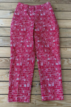 Susan graver Women’s Patterned pants Size 6 In Red White J8 - £13.21 GBP