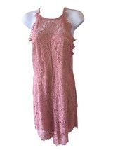 Intimately Free People She&#39;s Got It Lace Slip Dress in Blush Size Large - $32.51