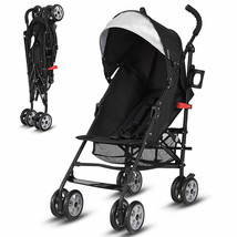 Folding Lightweight Baby Toddler Umbrella Travel Stroller With Basket - £123.38 GBP