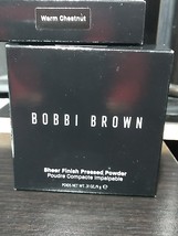 Bobbi Brown SHEER FINISH PRESSED POWDER, WARM CHESTNUT, 0.31 oz ~ NIB - $352.83 MXN