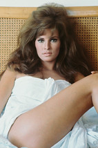 Raquel Welch 24x18 Poster Lying in Bed Leg Raised - £19.29 GBP