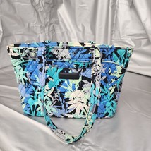 Vera Bradley Camofloral Tote W/ Black Interior, zippered top, handbag - £19.33 GBP