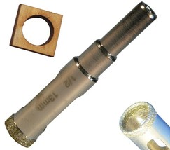 Diamond Drill Bit 1/2" Porcelain Granite Tiles Glass Blocks Wine Bottle Ceramic - £7.87 GBP