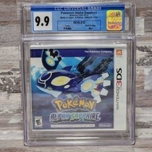 Pokemon Alpha Sapphire Nintendo 3DS Sealed CGC 9.9 A++ Graded - $386.09