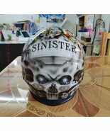 SINISTER Custom Motorcycle Helmet - $349.00