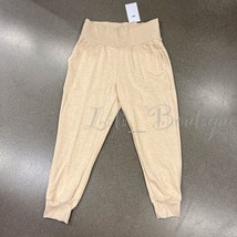 NWT Nike DB4480-141 Women Sportswear Yoga Flow 7/8 Pants Slim Fit Oatmeal Size M - £39.92 GBP