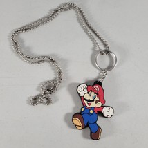 Super Mario Bros Keychain with 17.5&quot; Chain Removable 2010 - £10.53 GBP
