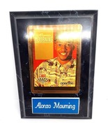Alonzo Mourning  5&quot; x 7&quot; Hardwood Plaque W/Skybox NBA Draft Trading Card - $14.81 CAD