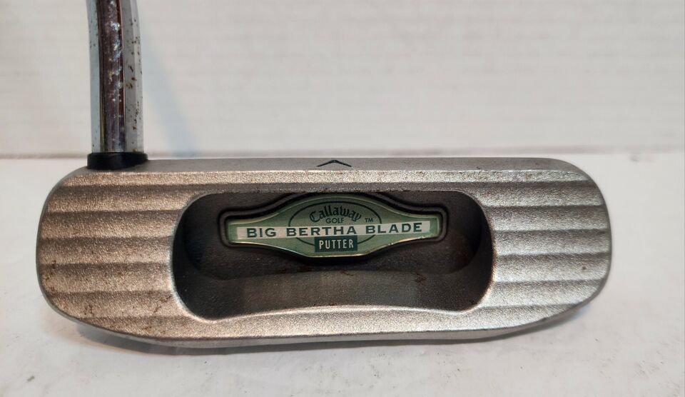 Callaway Ladies Golf BIG BERTHA BLADE PUTTER RH Original Shaft Grip 33” - £17.57 GBP