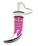 Elegant Stylish Steel Sikh Kirpan Siri Sahib Taksali Singh Religious Gif... - $523.25 MXN
