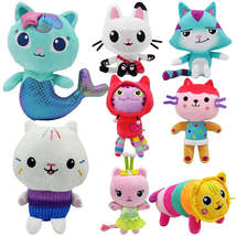 Newest 8 stlyes Gabby Dollhouse Plush Toy Mercat Cartoon Stuffed Animals Mermaid - £3.26 GBP+