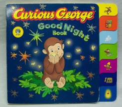 Pbs Kids Curious George Good N Ight Book Toddler Children&#39;s Board Book - £9.48 GBP