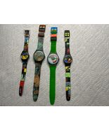 Vintage Swatch Watch Set of 4 (1988-1991) - $99.00