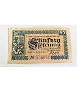 Notgeld Julich Stadt 1917 50 Pfenning Bank Note Scarce Item - £7.17 GBP
