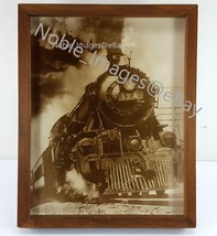 Johnny Cash Story Songs Trains &amp; Rivers 134 Locomotive 11x14 Framed Photograph - £35.71 GBP