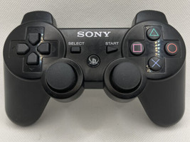  Sony CECHZC2U DualShock PlayStation 3 Wireless Black Controller- Works ... - $26.13