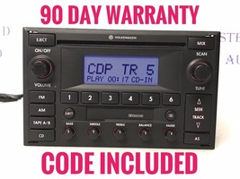VW PREMIUM 6 CD PLAYER RADIO  3B7035180  JETTA PASSAT GOLF GTI  VW3014A - £95.21 GBP