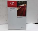 2019 Toyota Prius Owners Manual [Paperback] By Toyota Motor co. - $85.26