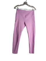 Zella Bright Lilac High Waist Ankle Leggings With Pockets Womens Size Me... - $16.82