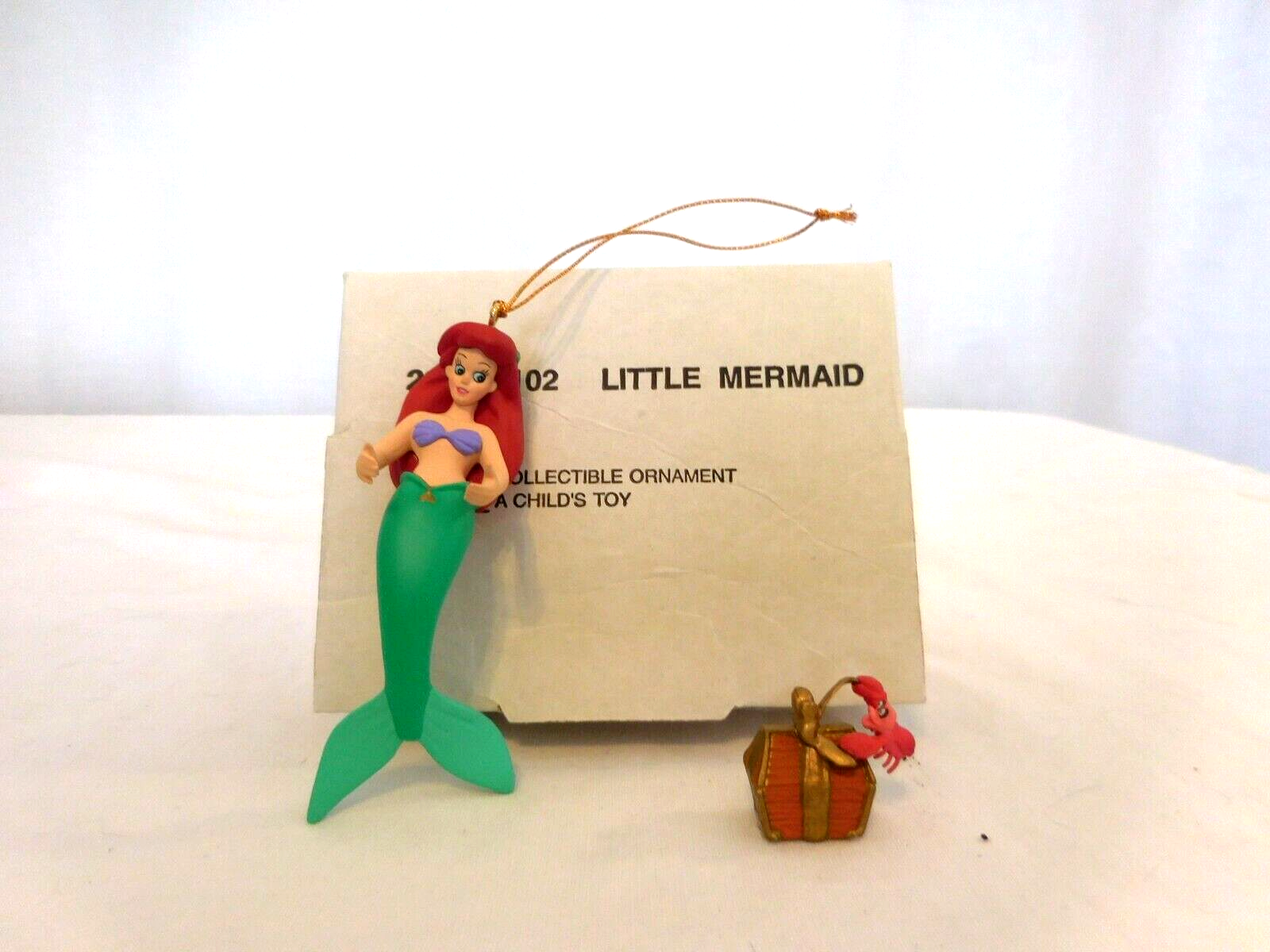 Grolier Disney Christmas Ornament Disney Little Mermaid IN BOX - $9.90