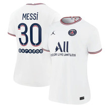 Retro Messi Paris Saint Germain Jordan Mujer Camisa 2021-22 Mediana (exp81) - £36.74 GBP