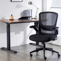 Office Desk Computer Reclining Cushioned Mesh Home Modern Task Work Comfy Chair - £134.54 GBP
