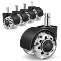 Office Chair Wheels,5 Pack (11X22 Mm) Universal Caster Wheels Replacemen... - $39.99