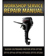 Suzuki Outboard Motor DT90 DT100 DT115 DT140 DT150 DT150SS DT175 DT200 M... - $382.82 MXN
